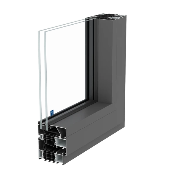 Офіційне січення профілю — Reynaers Aluminium MasterLine 8